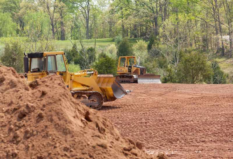 Bulldozer Clearing in Atlanta, GA