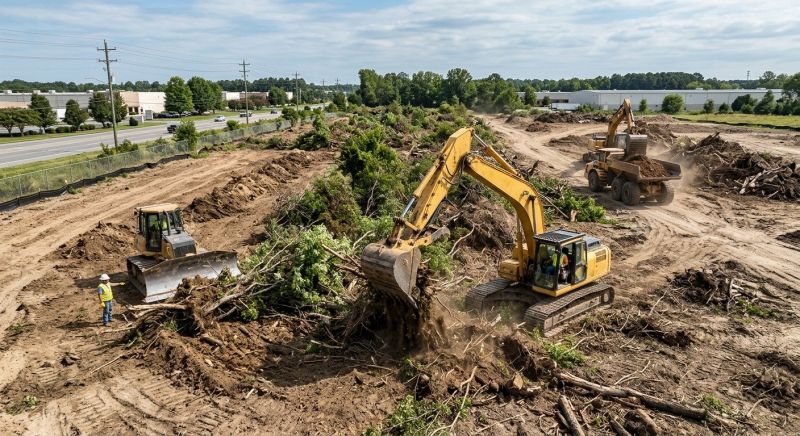 Commercial Lot Clearing in Atlanta, GA