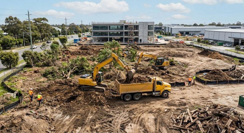 Commercial Site Preparation in Marietta, GA