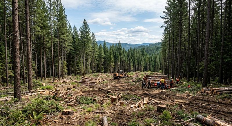 Forestry Clearing in Gwinnett County, GA