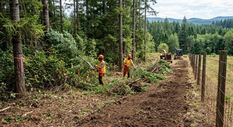 Lakefront Property Clearing in Gwinnett County, GA