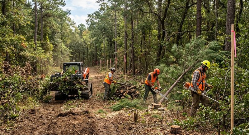 Pasture Clearing in Gwinnett County, GA